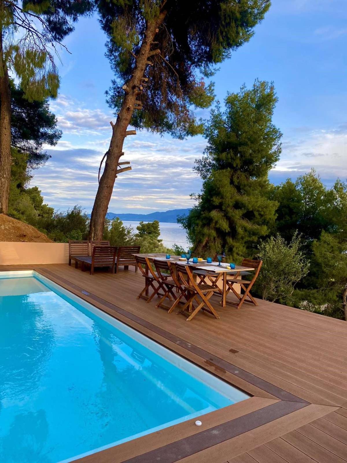 Askalosia Villa Agios Georgios (Istiaia-Aidipsos) Exterior foto